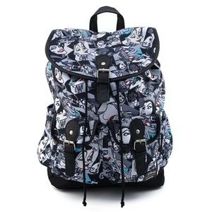 Loungefly Disney Villains Print Backpack